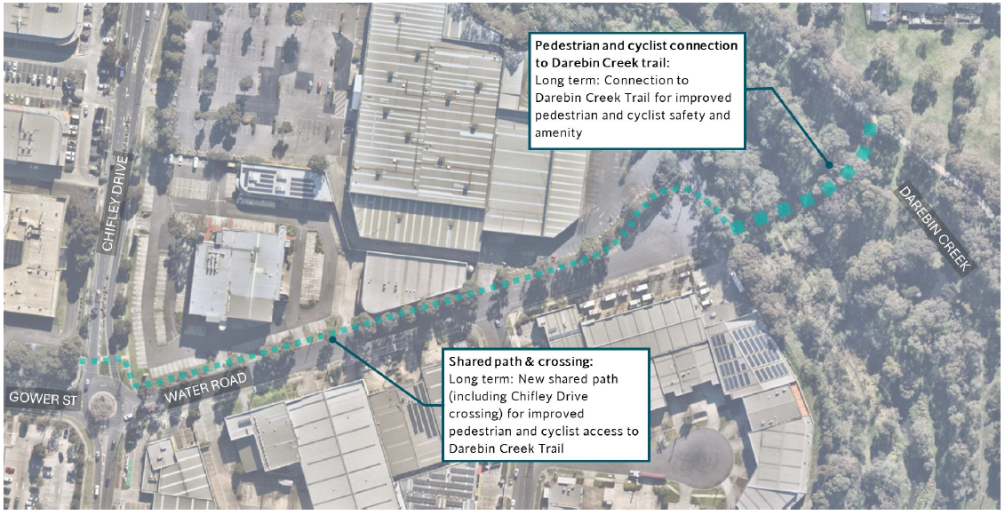 Gower Street and Water Road