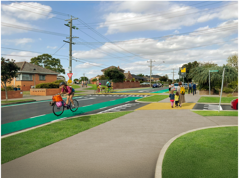 image of proposed crossing at Regent street
