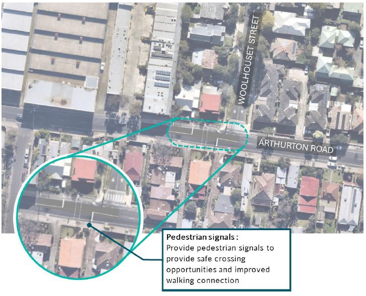 Arthurton Road near Woolhouse Street